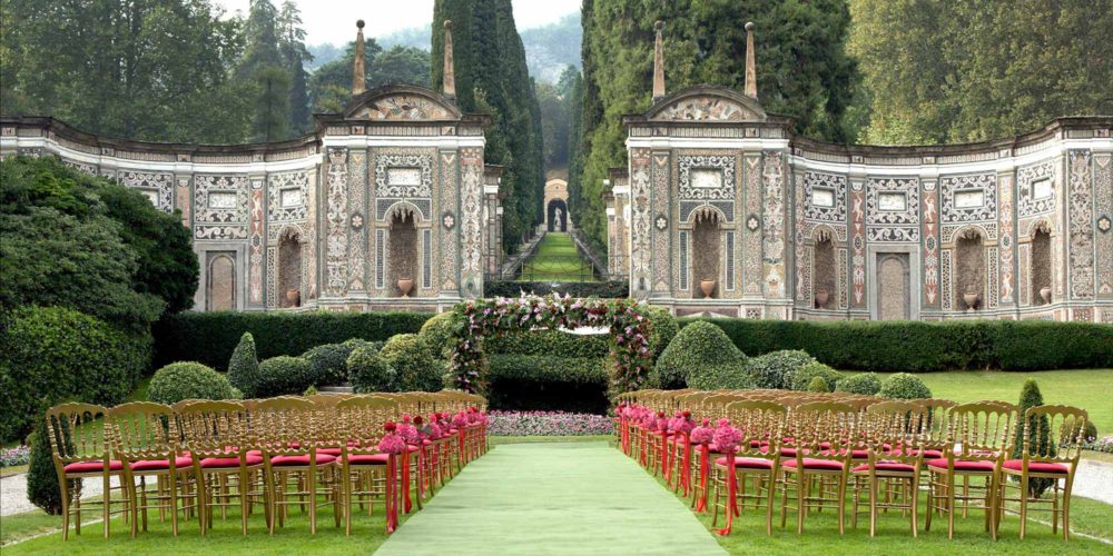 Fashion-Focused Villa Pizzo Wedding of the Year